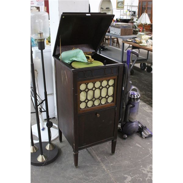 Edison Victrola Turntable Cabinet