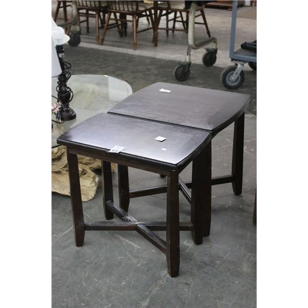 Mocha End Tables - 2