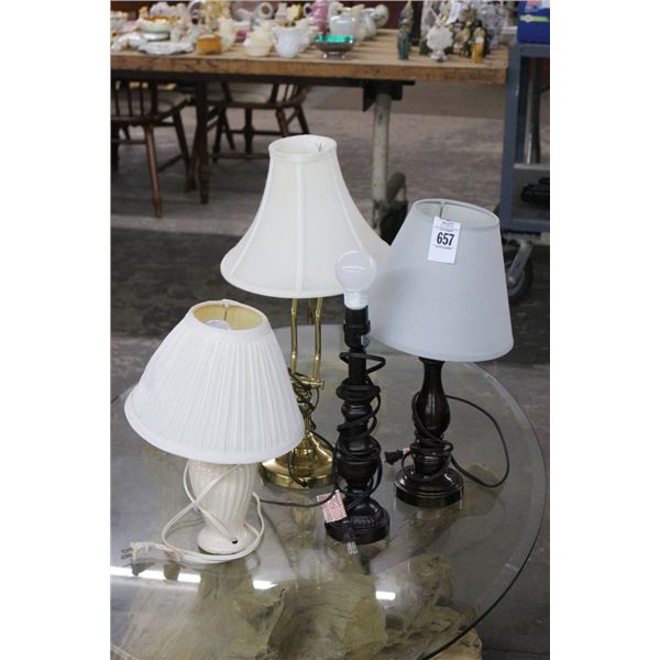 Asst. Small Lamps - 4