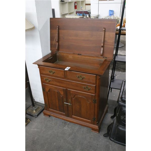 Mahogany Bar Cabinet