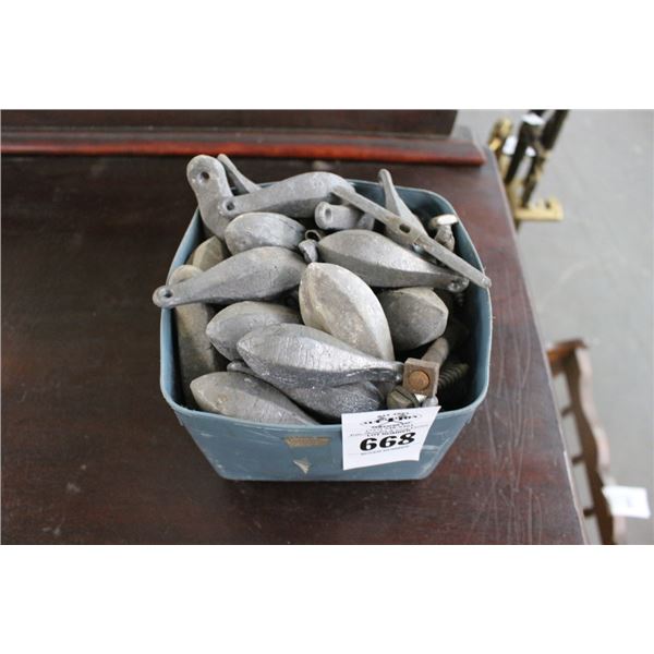 Heavy Lead Fishing Weights