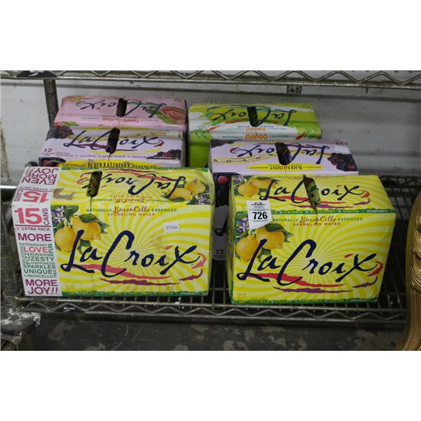 Lacroix Sparkling Water - 6 Cases