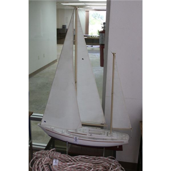Sailboat Model On Stand