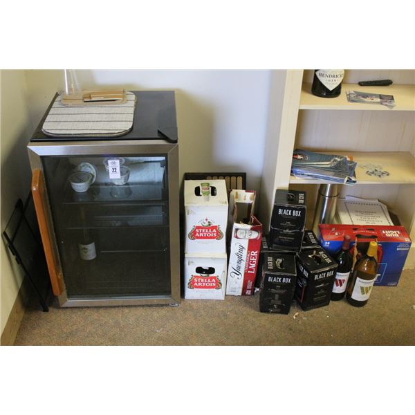 Small Glass Door Wine Chiller