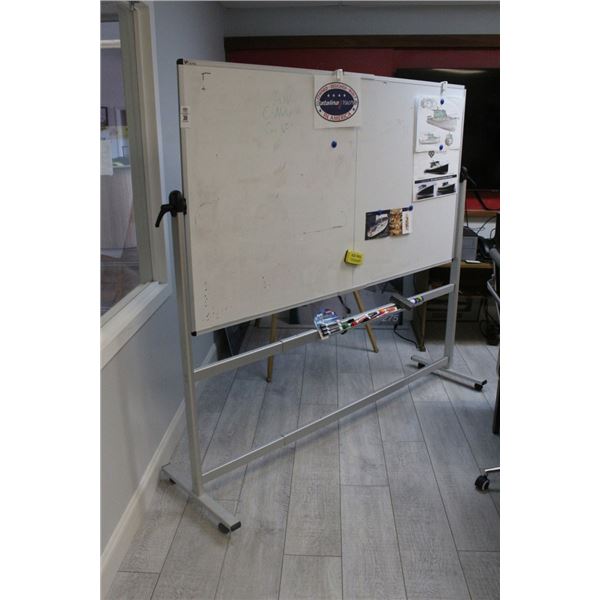 Rolling Dry Eraseboard w/Easel