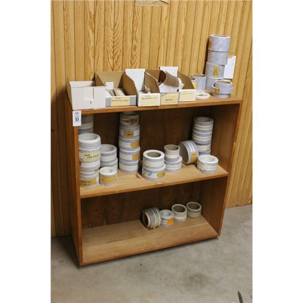Stripping Tape, Storage Rack w/Asst. Electronics, Marine Supplies, Battery Cables