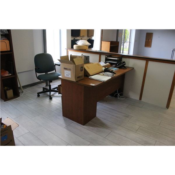 Asst. Desk, Printers, Chairs, Office Supplies