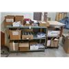 Image 1 : Metal Storage Rack, File Cabinet, Ovens, Asst. Supplies, Chair In Corner