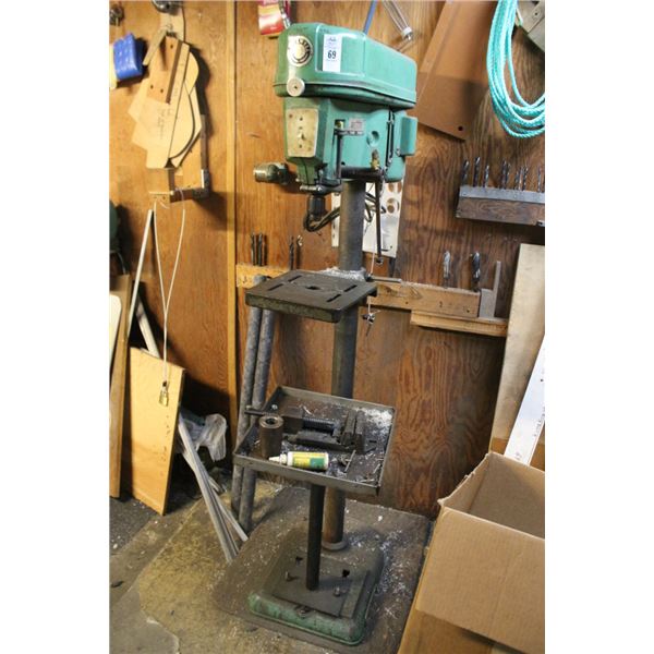 Rockwell Floor Model Drill Press, Vise