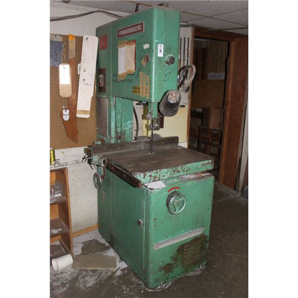 Powermatic Metal Cutting Band Saw - *Requires Independent Rigging*