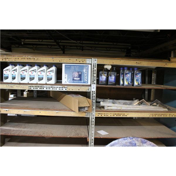 Valvoline/Xstar/Yenmar/Other Oil/Supplies - On Shelves