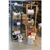 Image 1 : Asst. Rope Spools w/Racks