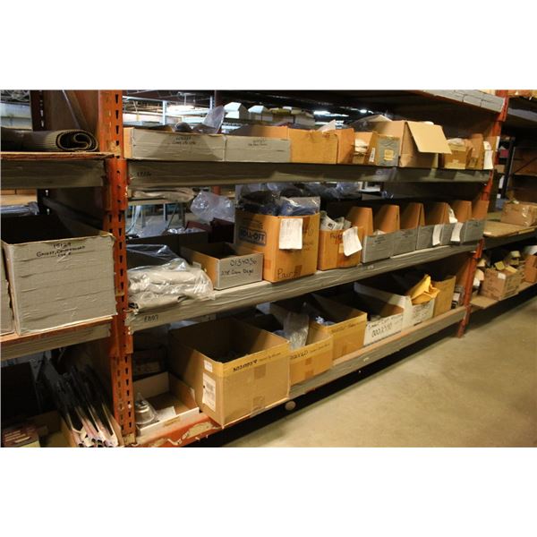Bins w/Asst. Marine Hardware, Accessories One Side - 3 Shelves
