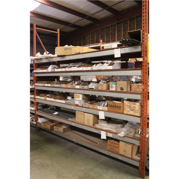 Shelf Side of Bins w/Asst. Marine Hardware - 6 Shelves