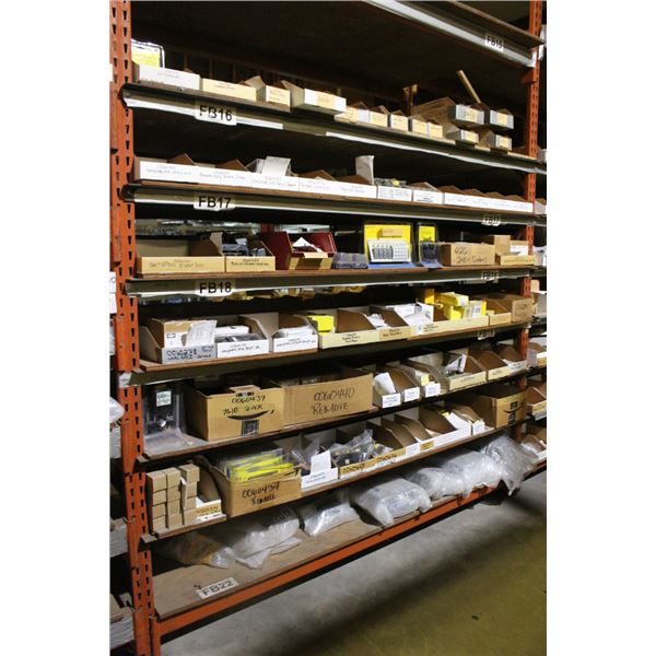 Shelf Side of Asst. Marine Controls, Hardware - 7 Shelves