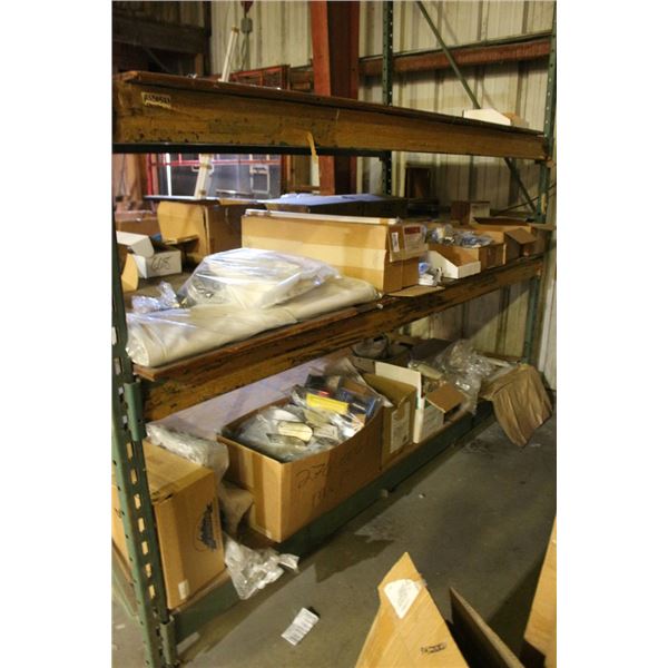 Asst. Marine Hardware On Side of Shelf w/Lighting