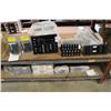 Image 4 : Side of Rack Marine Control Panels, Asst. Hardware - 4 Shelves