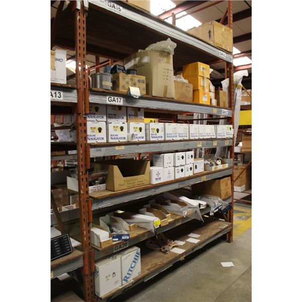 Side of Rack Ritchie Navigator Compasses, Asst. Marine Hardware - 6 Shelves