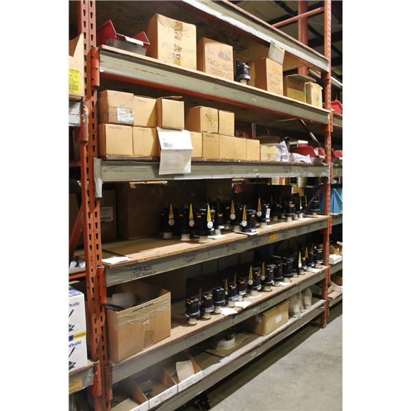 Shelf Side Asst. New Valves, Hardware - 5 Shelves
