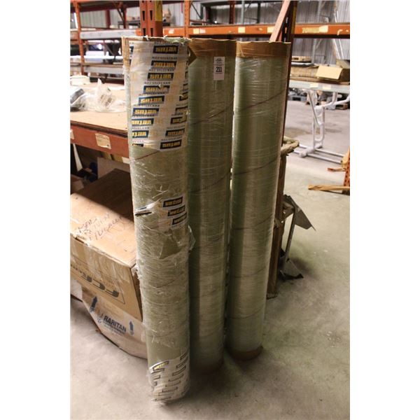 5'  PVC  Pipes - 3