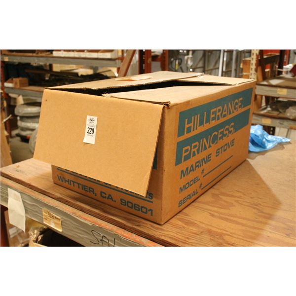 Seaward Marine Stove