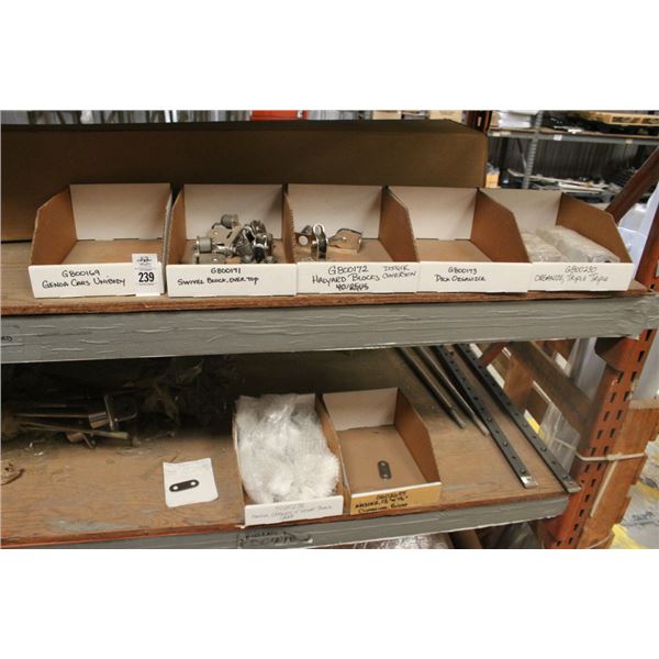 Shelf Side Hollard Blocks, Rub Rail, Insulation Shelf Side