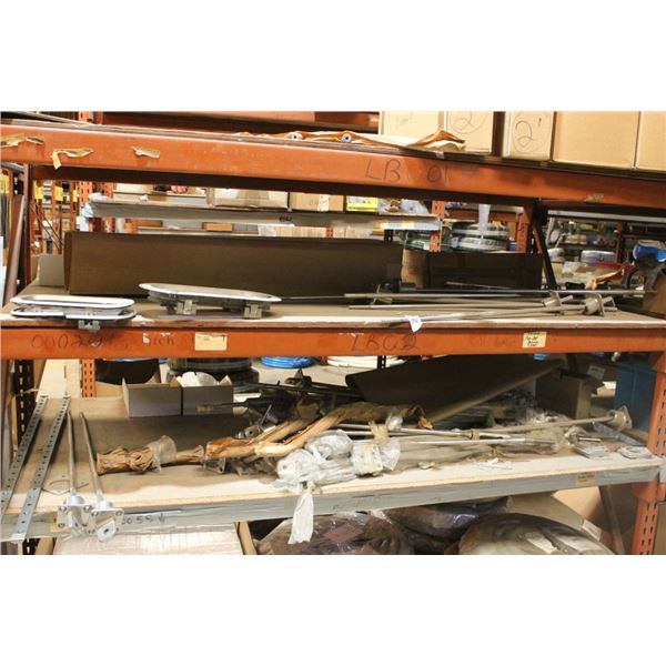 Shelf Side of Marine Port Holes, SS  Hardware - 2 Shelves