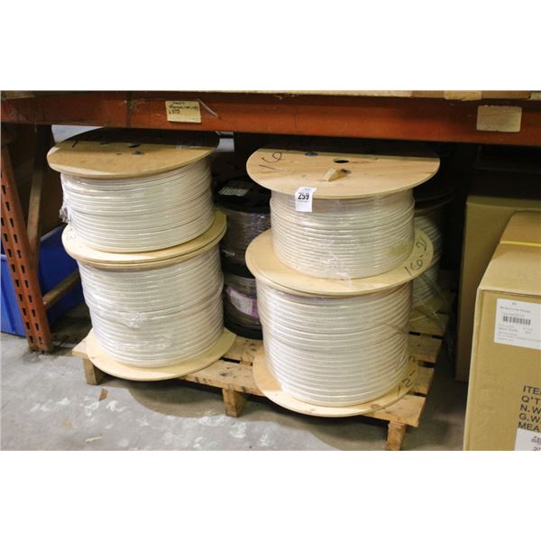 Pallet of Cable/Wire Spools
