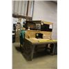 Image 1 : Work Bench, Box Fan, Stretch Wrap, Office Supplies