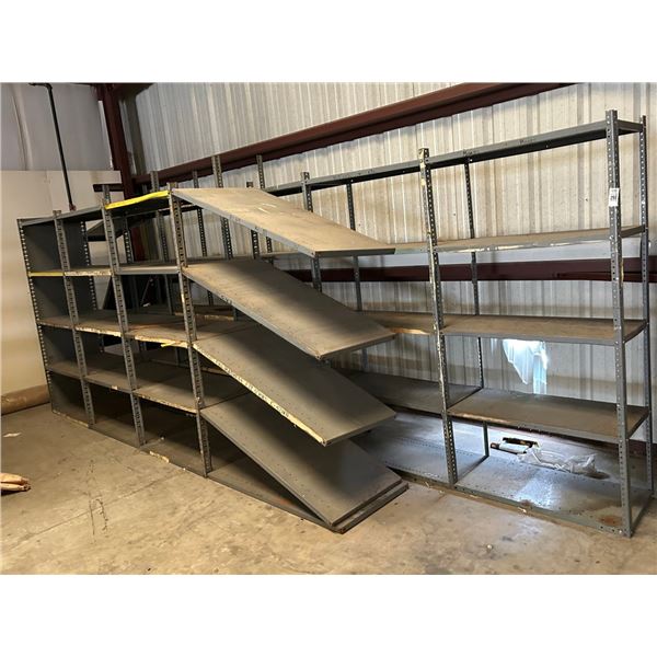 Gray Shelving