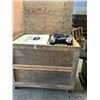 Image 1 : Large Rolling Box w/Lighted Rope, Tradeshow Accessories