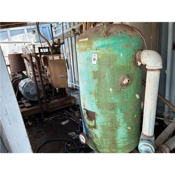 Old Air Compressor Salvage In Room