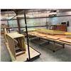 Image 1 : Asst. Rolling Work Tables/Racks In Cabinet Shop - 10