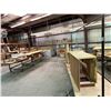 Image 2 : Asst. Rolling Work Tables/Racks In Cabinet Shop - 10