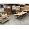 Image 4 : Asst. Rolling Work Tables/Racks In Cabinet Shop - 10