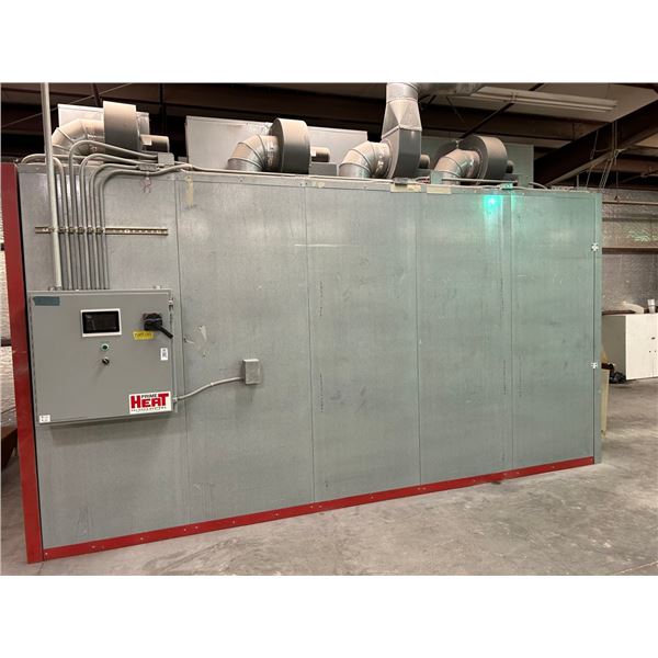 Prime Heat Approx.  10'  X  15'  Paint Booth *Must Repair Any Roof Damage or