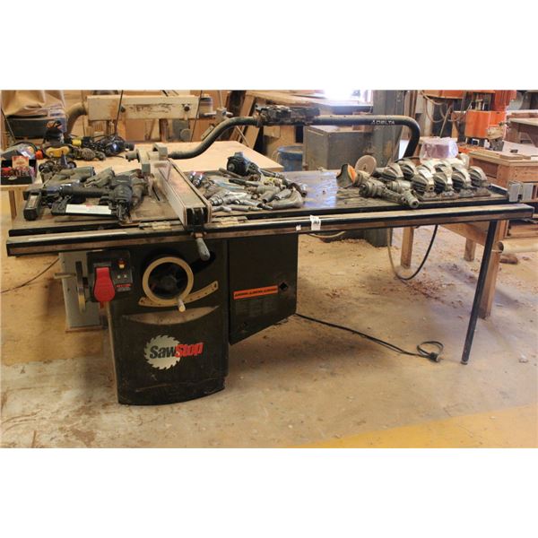 Saw Stop Table Saw, Table
