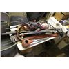Image 1 : Milwaukee Grinder, Large Pipe Wrench, Pipe Threading/Bending Tools, Flex Boom