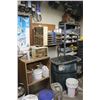 Image 11 : Tires/Rims, Work Benches, Hardware, Tool Salvage Remaining In Room