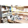 Image 9 : Tires/Rims, Work Benches, Hardware, Tool Salvage Remaining In Room