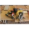 Image 1 : Milwaukee Electric Angle Drill, Jigsaw, Asst. Air Tools