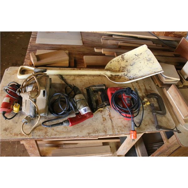 Milwaukee Electric Drill, Jig Saw, Angle Drill, Sander, Air Nailer, Router Table