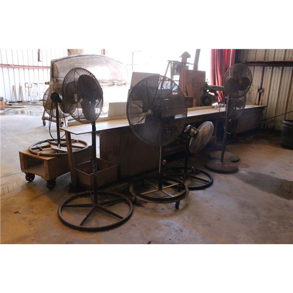 6-Pedestal Fans - 6 X $