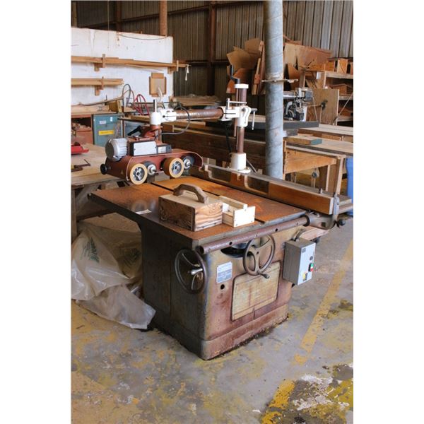Delta Tilting Arbor Saw w/Power Feed