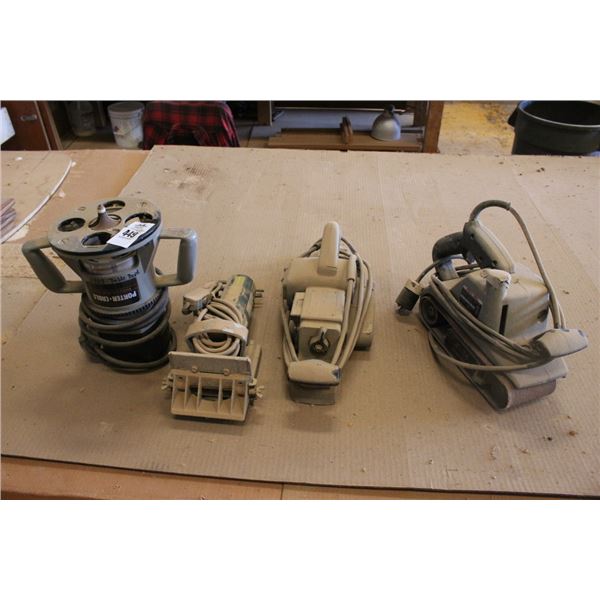 Router, Sanders, Plate Joiner