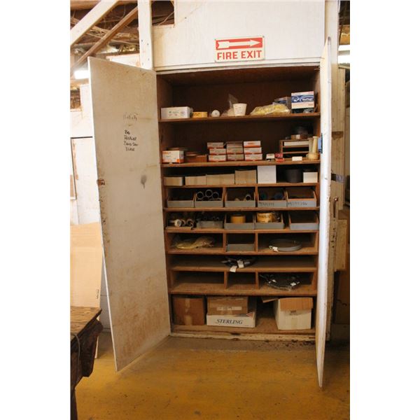 Asst. Sand Paper Supplies In Cabinet