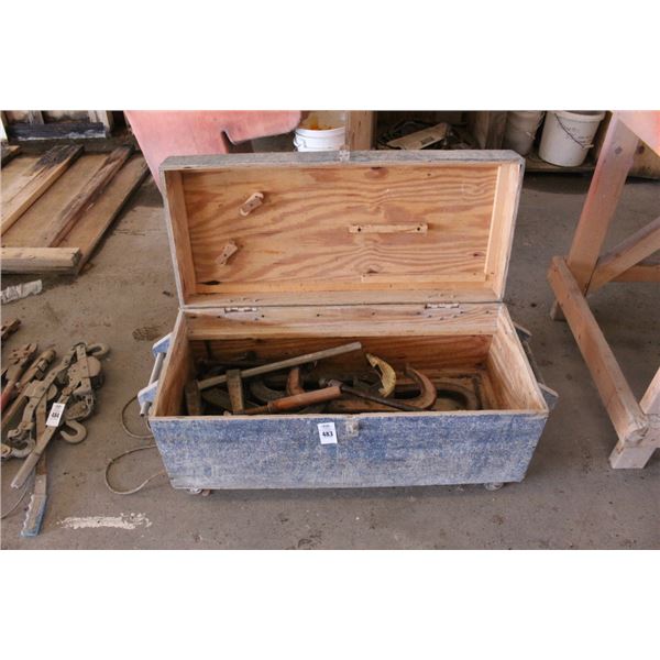 Rolling Bin w/C Clamps
