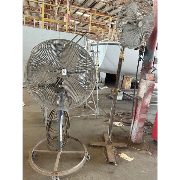 2-Pedestal Fans - 2 X $