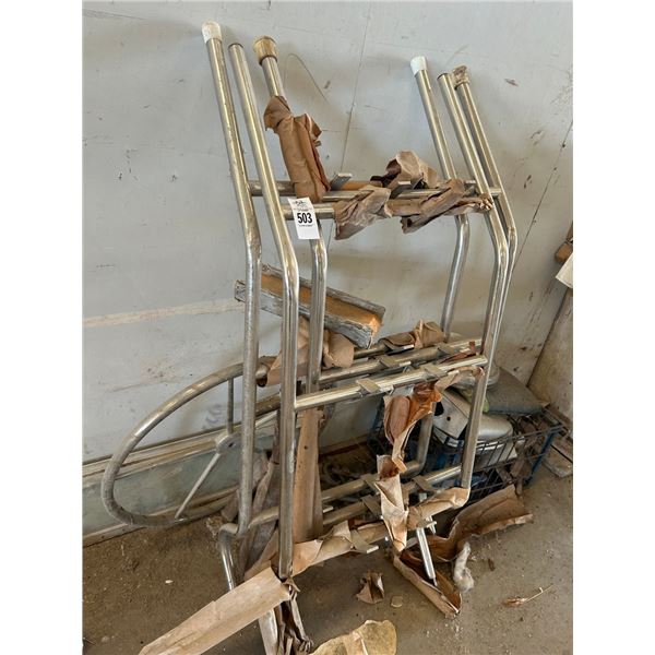 SS  Sailboat Swim Ladders - 3, Helm Wheel