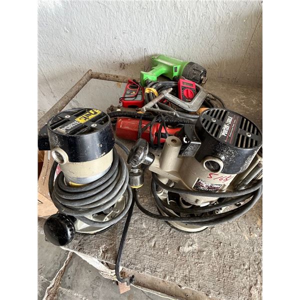 Routers, Angle Drills, Electrical Meters, Adhesive Applicators
